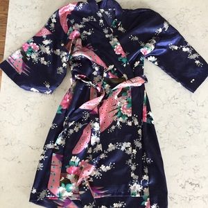 Bridesmaid Silk Robe